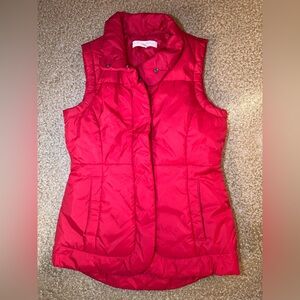 New York & Company Vibrant Red Vest